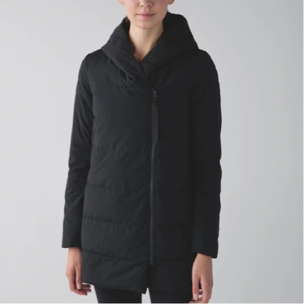 Lululemon Puffy Blanket Jacket Black Size 8